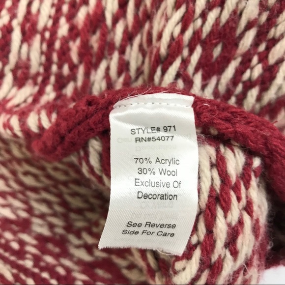 CAbi Fair Isle Wool Shrug Cardigan #971 Size M - Picture 8 of 8